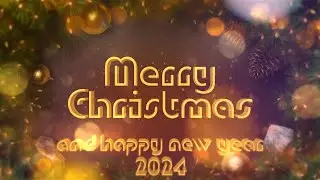 Merry Christmas video greeting 2024 👉 studiovideo-hd  📸 Video №276