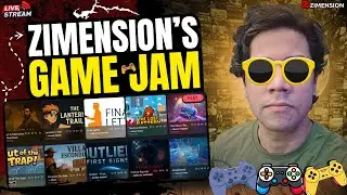 Experiencing Zimension Game Jam Entries with @GameTout