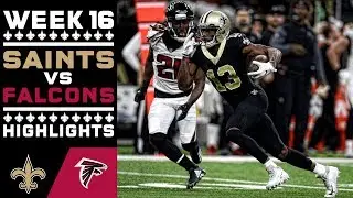 Saints vs Falcons Highlights ⚜ Week 16