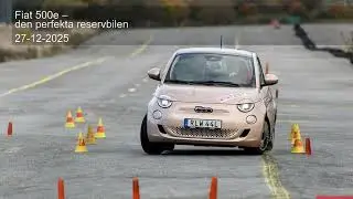 Fiat 500e – den perfekta reservbilen