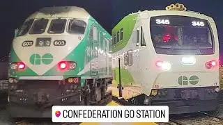 (Marker Light Flash/Nice Driver) (Equipment Move) GO E-1737 - 345 With 603 At Confederation 