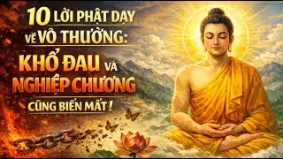 10 LỜI PHẬT DẠY VỀ VÔ THƯỜNG: KHỔ ĐAU VÀ NGHIỆP CHƯỚNG CŨNG BIẾN MẤT!