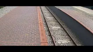 4K GoPro  Juden Deportation am Bahnhof Berlin-Grunewald-Gleis17