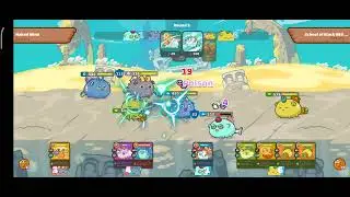 DMP | DUSK TERMI VS AAP (BACKLANE PLANT + ORANDA/KOI/FISH HOOK AQUA FRONT) #axieinfinity