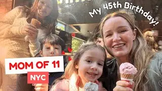Mom of 11 NYC - My 45th birthday! Etsy pop up & Ice cream in West Village