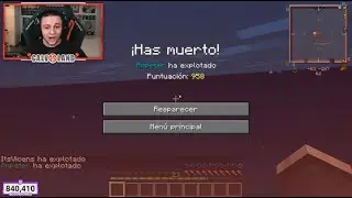 Ampeter hizo explotar los TNT del especial de Calvaland(Reaccion) - Ampeterby7