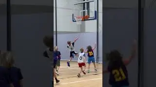 Benen&rsquo;s Quick Hands Get Ball! His Assist Leads Avi! #basketball #shorts #noahflood #games