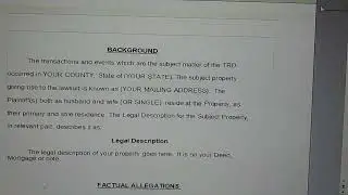 Stop Foreclosure with a TRO and Preliminary Injunction