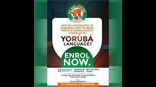 Yoruba Lesson 43