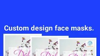 Custom design face Mask