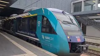 RB nach Neustadt (Holstein), Ausfahrt in L&uuml;beck HBF von DB Regio SH und nah.sh