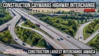 Construction Caymanas Highway Interchange Jamaica 