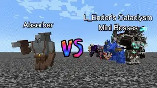 Absorber vs L_Ender's Cataclysm Mini Bosses  Minecraft  Mob Battle