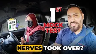 1st Mock Test Experience 🚗 | Did Nerves Take Over?
