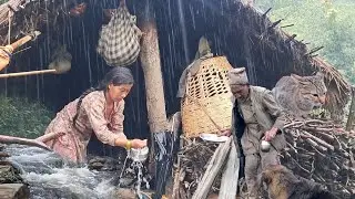 Shepherd Life in Snowy Nepali Hills | Family & Traditional Village Food |