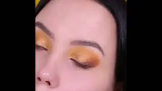 Warm golden eye makeup tutorial | Golden bridal eyelook