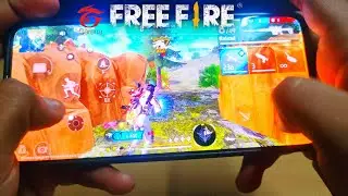 Free Fire Tast⚡ 2 Finger Gameplay Handcam⚡ Highlights!!📱POCO X6