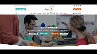Virtual Tour of New Step Podiatry's new website