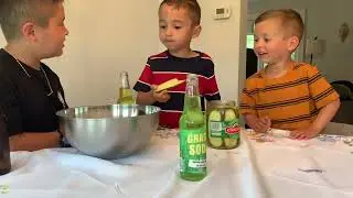 My brother tries disgusting sodas