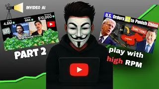 Global News Politics Niche: Create $15 RPM Videos with Smart AI Editing (Part 2)