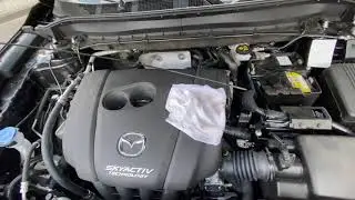 How to check and top up your oil level if it is necessary Mazda CX-5 DIY