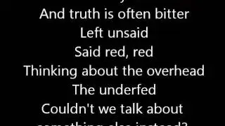 Rush-Red Lenses (Lyrics)