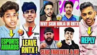 Fierce Left RNTX🚨 Why RNTX Not Sign BEAST😳 Ninjaboi Slug TEAM😱 Jonathan on Esports Awards💔 GodL S8uL