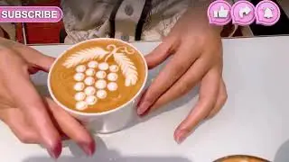 This Coffee Has Main Character Energy #latteart #coffeeart #baristaskills