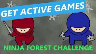 Ninja Forest Challenge - Virtual Martial Arts Game (Get Active Games)