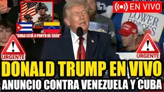 🔴URGENTE TRUMP EN VIVO ANUNCIA MEGA BOMBA CONTRA VENEZUELA Y CUBA | FRAN FIJAP