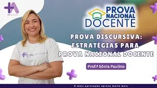 Prova Discursiva: Estrat&eacute;gias para Prova Nacional Docente