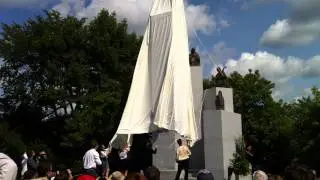Unveiling of the new Taras Shevchenko Monument in Ottawa, Canada