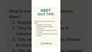 Comment down your answers below! #medico #neet #neet2025 #neetmotivation #premed #motivation