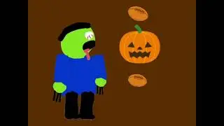 Possessed Pumpkin vs angry zombie