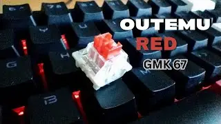 GMK 67 Outemu Red + Outemu Black Lubed Sound Test
