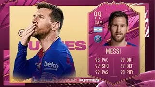 FIFA 21: LIONEL MESSI 99 TRANSFER FUTTIES PLAYER REVIEW I FIFA 21 ULTIMATE TEAM