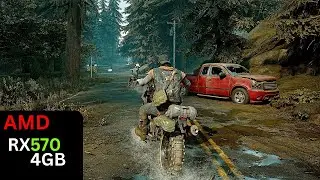 Days Gone Remastered PC - RX 570 Gameplay - Benchmark Test