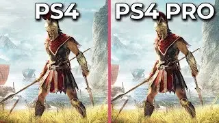 Assassin's Creed Odyssey – PS4 vs. PS4 Pro Frame Rate Test & Graphics Comparison
