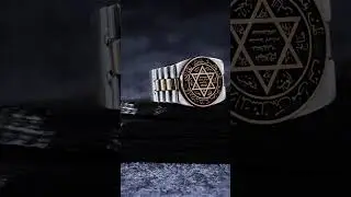Reyhan Silver Seal Of Solomon Sİlver Ring #etsyseller #ring #jewelry #silver #etsy #jewellery
