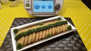 Polpettone di tonno con pesto di rucola per bimby TM7 TM6 TM5 TM31 TM21