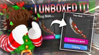 I UNBOXED THE *NEW* COOKIECANE GODLY IN MM2!