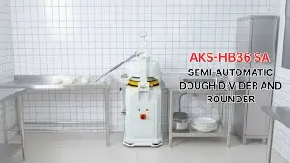 Semi-Automatic Dough Divider and Rounder AKS-HB36SA