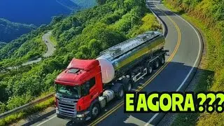 Scania R440 Highline | Descendo a Serra de Montes Claros MG