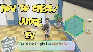 Как проверить местонахождение IV/судьи! - Советы и разбивка Pokemon Let's Go
