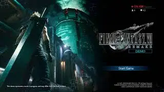 Final Fantasy VII REMAKE DEMO First Chapter Preview !! [PS4 PRO]