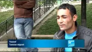 Tunisian migrants in Europe
