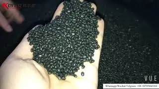 Kneader with single screw extruder underwater pelletizing system for PE black masterbatch