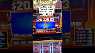 First Time at Live! Casino & Hotel Louisiana&hellip; and I Hit THIS 😳💰