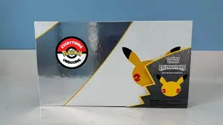 POKEMON 25th ANNIVERSARY CELEBRATIONS ULTRA PREMIUM COLLECTION UPC UNBOXING!!!