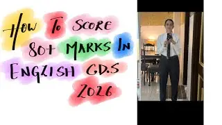 How to Score 80+ Marks in English in CDS 2026